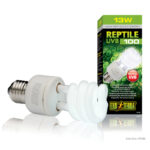 La Ampolleta Reptile UVB 100 de 13 W de Exo Terra está especialmente diseñada para reptiles que necesitan una fuente confiable y constante de rayos UVB