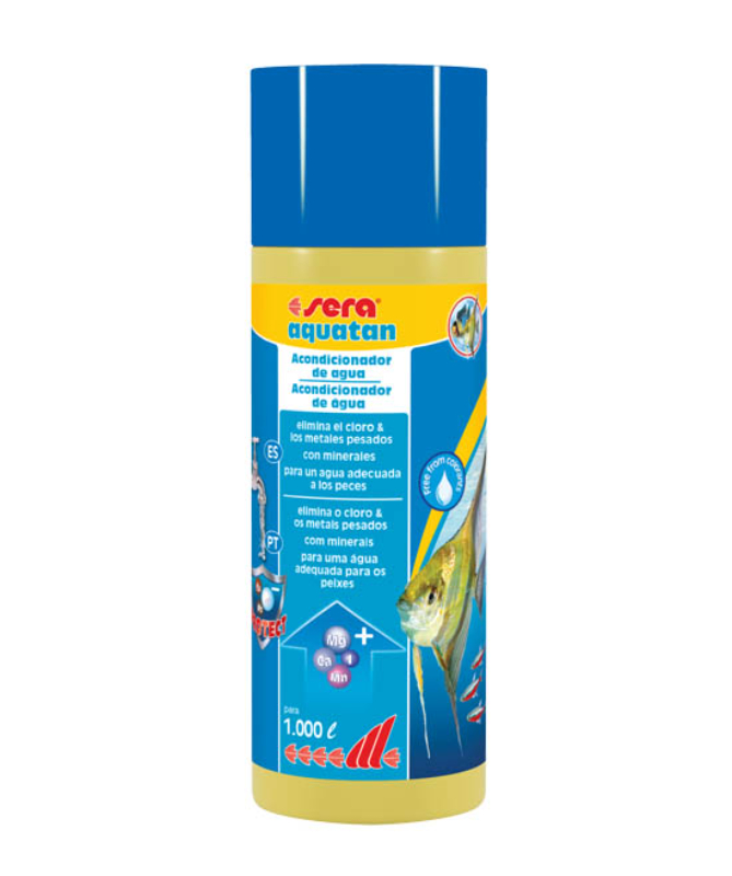 Aquatan convierte el agua del grifo en agua segura para acuarios