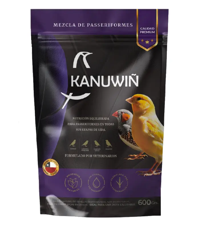 Alimento para Aves Mezcla Canarios Kanuwin mezcla de semillas.