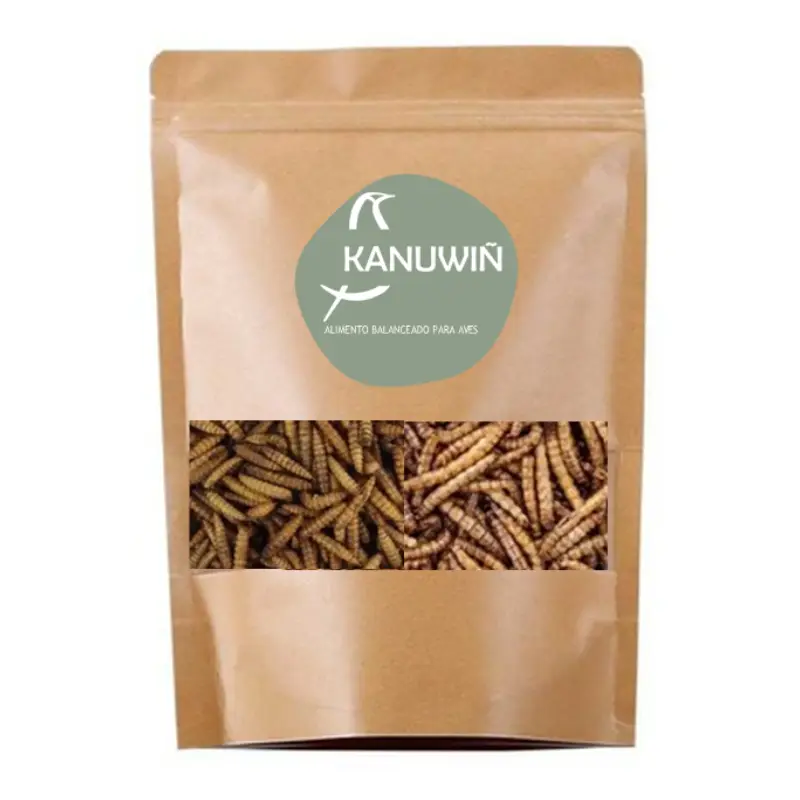 Snack de Gusanos en base a tenebrios y larvas de mosca