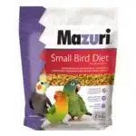 Alimento para Aves Small de Mazuri formulado para aves pequeñas como cacatúas, cotorras, agapornis, loros Quaker y otras especies similares
