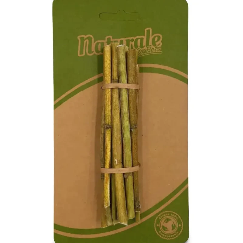Palitos de Topinambur son un snack 100% natural, ideal para pequeños animales herbívoros como conejos, cobayas, chinchillas, degús y tortugas terrestres.