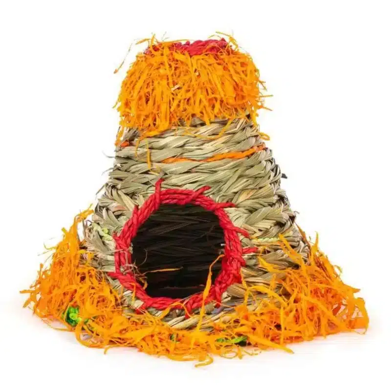 Refugio de Pasto Fiesta S Prevue Ideal para hámsters, ratones y jerbos.