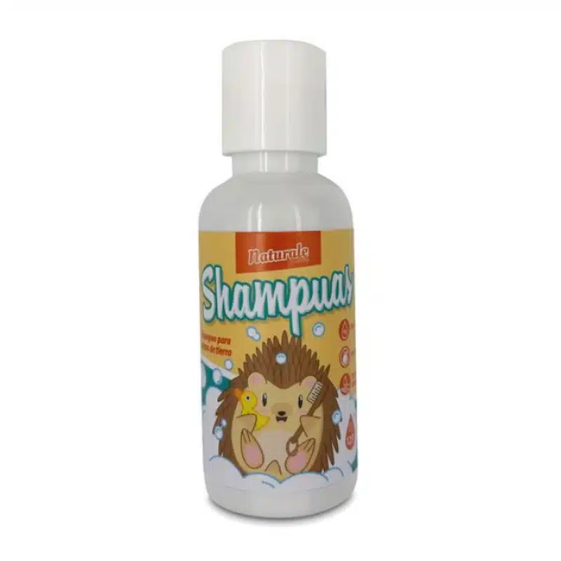 Shampoo para Erizos Shampuas formulado para limpiar con delicadeza a pequeños animales, en especial a erizos.