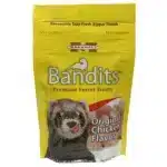 Snack Bandits de Pollo son perfectos para complementar la dieta diaria de tu hurón con un snack sabroso
