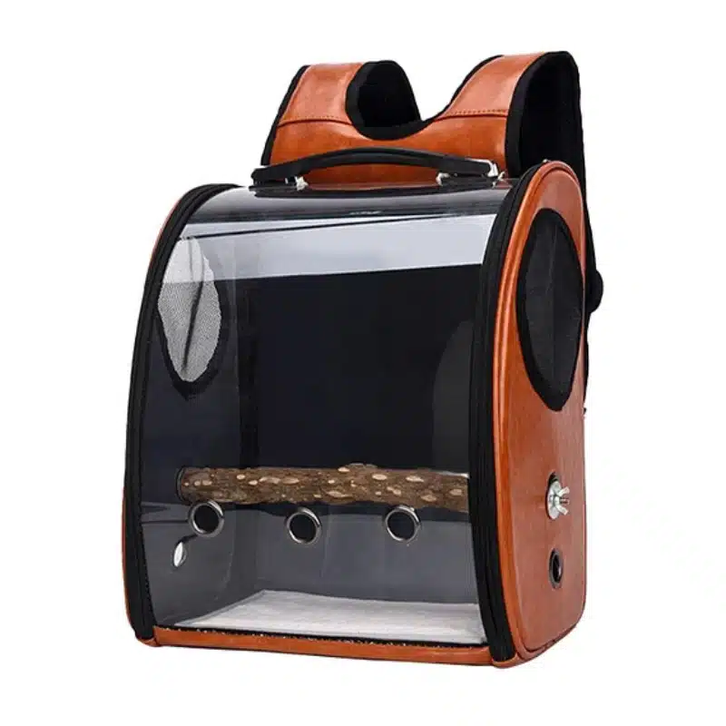 Mochila Transportadora Marben Pets para Aves y Pequeñas Mascotas como hurones, erizos y cobayas