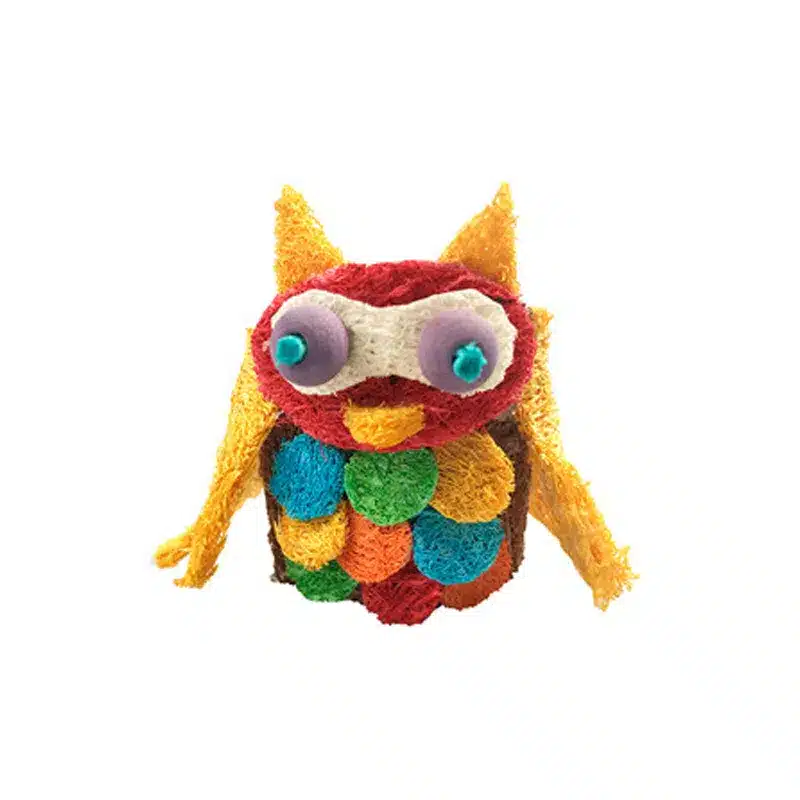 Juguete de Loofah Buho