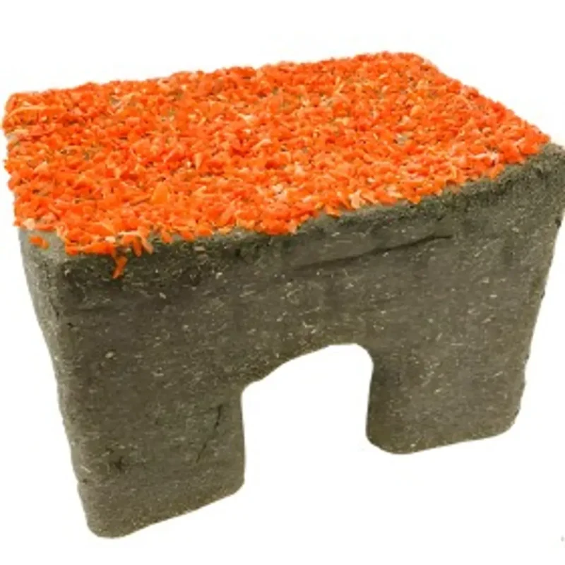 casa timothy con zanahorias