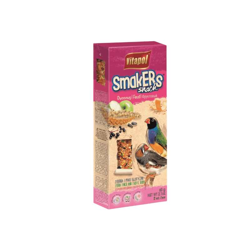 smakers zebra finch Smakers Aves Silvestres Vitapol