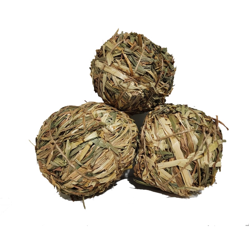 Las Mini Balls Original de La Granjita de Conejino son una deliciosa y saludable opción para ofrecer como snack o enriquecimiento ambiental