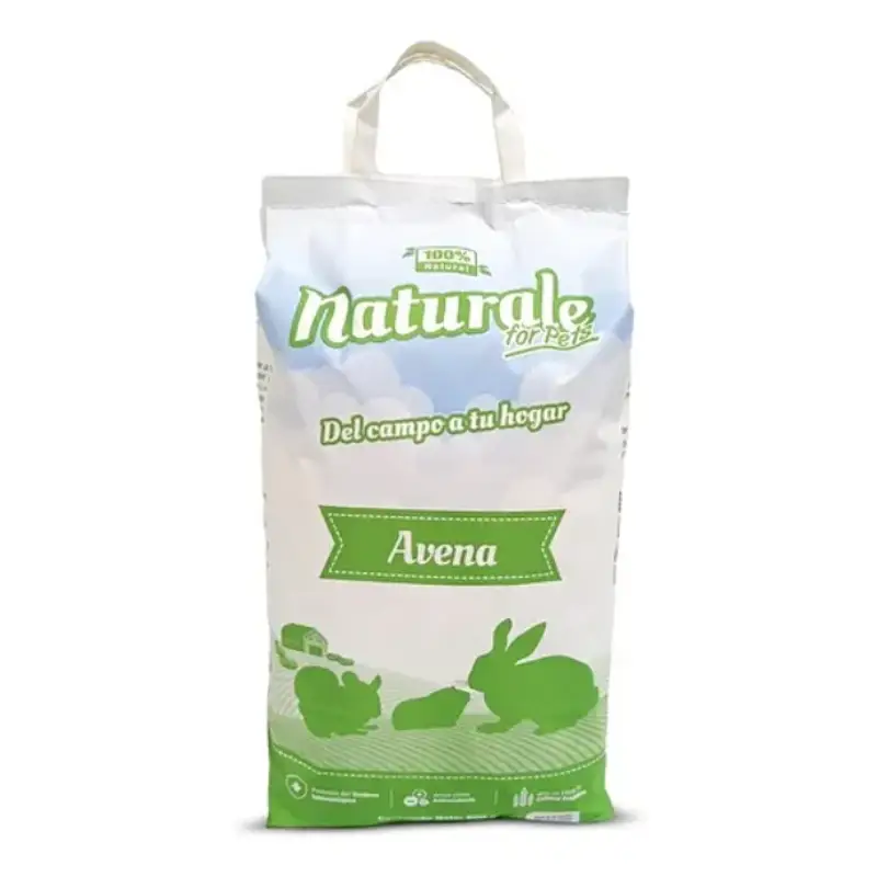 Heno de Avena cultivado sin pesticidas, conserva su aroma fresco, color amarillo y textura crujiente, estimulan el apetito y promueven el forrajeo natural.