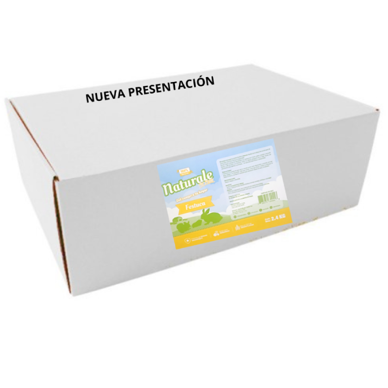 El Heno de Festuca de Naturale for Pets es un heno premium seleccionado por su alto contenido de fibra