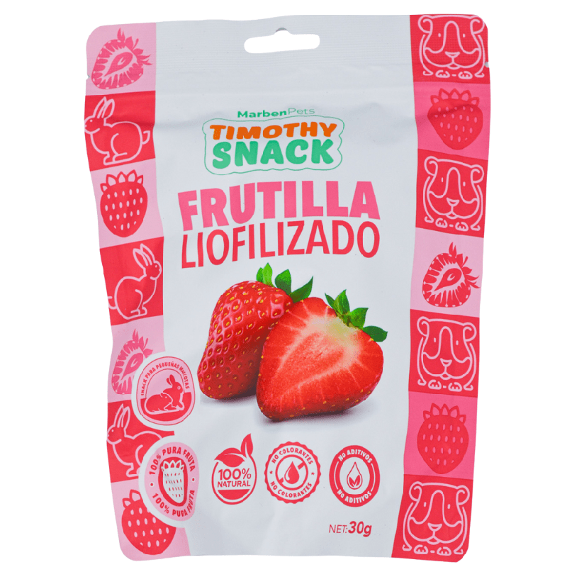 Snack Frutilla Liofilizado